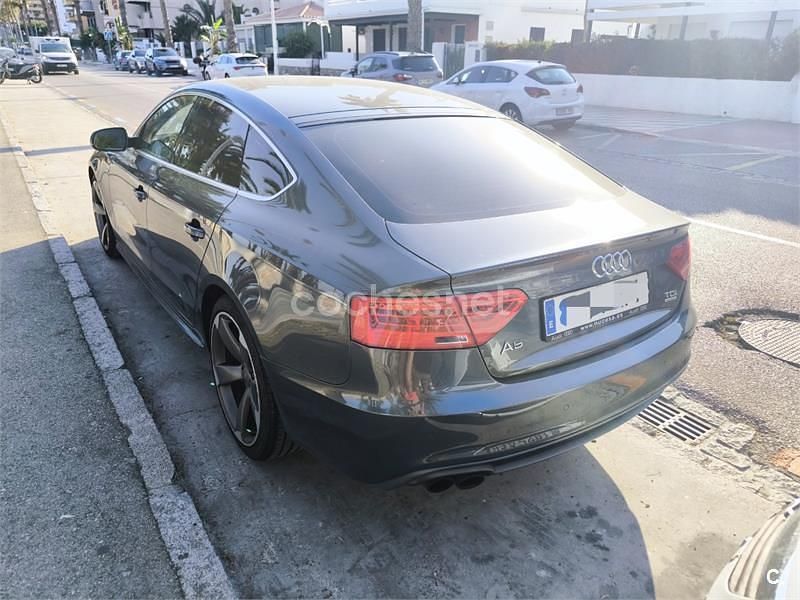 Usado Audi A5 Sportback 190 CV (139 kW) 2015 Negro Utilitario