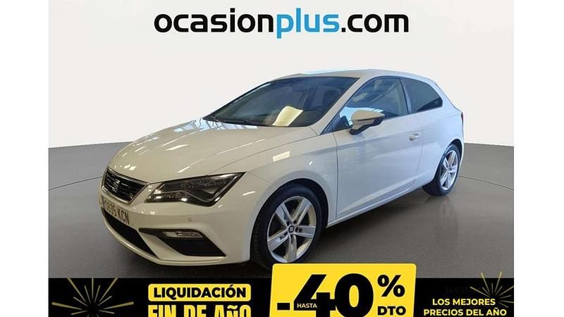 Blanco Usado 2017 Seat Leon SC FR Utilitario | 14.676 € - Imagen 1/4