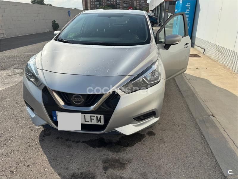Gris / plata Usado 2020 Nissan Micra Acenta Utilitario | 12.900 € (Precio justo) - Imagen 1/4