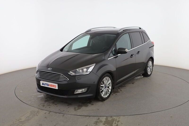 Gris / plata Usado 2016 Ford Grand C-Max Titanium Monovolumen | 10.699 € (Precio justo) - Imagen 1/4