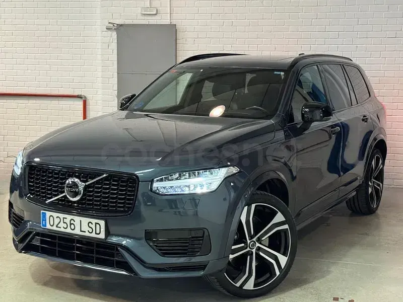 Usado Volvo XC90 R-Design 390 CV (286 kW) 2021 Azul SUV