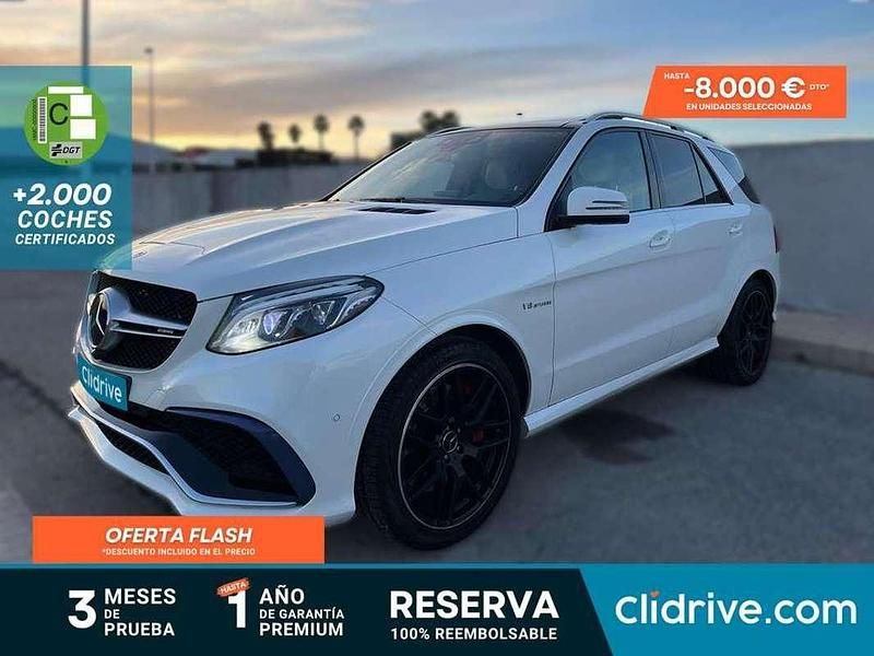 Blanco Usado 2015 Mercedes GLE63 AMG AMG SUV | 47.490 € - Imagen 1/3
