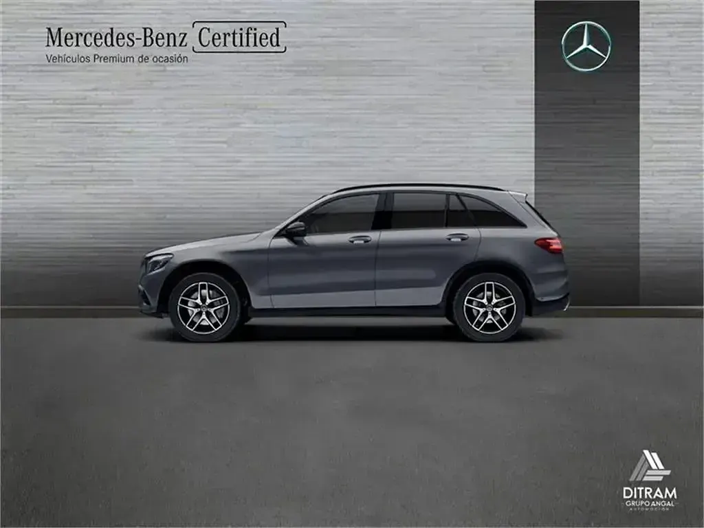 Usado Mercedes GLC220 170 CV (125 kW) 2017 Negro SUV