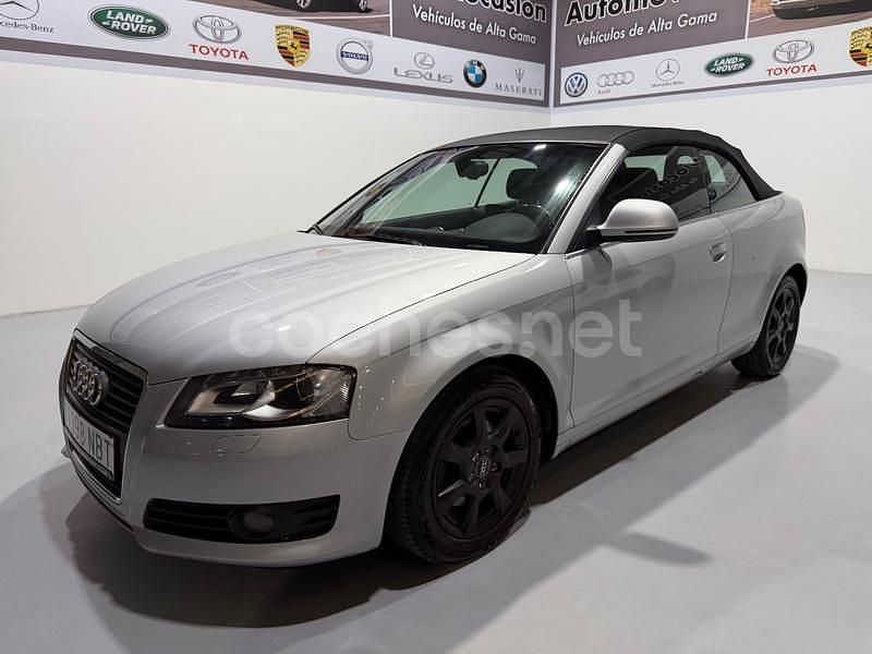 Usado Audi A3 Cabriolet Ambition 160 CV (117 kW) 2008 Gris / plata Descapotable
