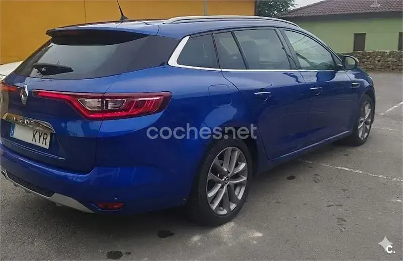 Usado Renault Mégane GT Line GT-Line 150 CV (110 kW) 2019 Azul Familiar