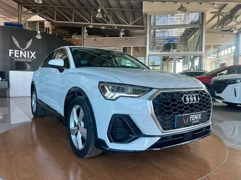 Usado Audi Q3 150 CV (110 kW) 2021 Blanco SUV