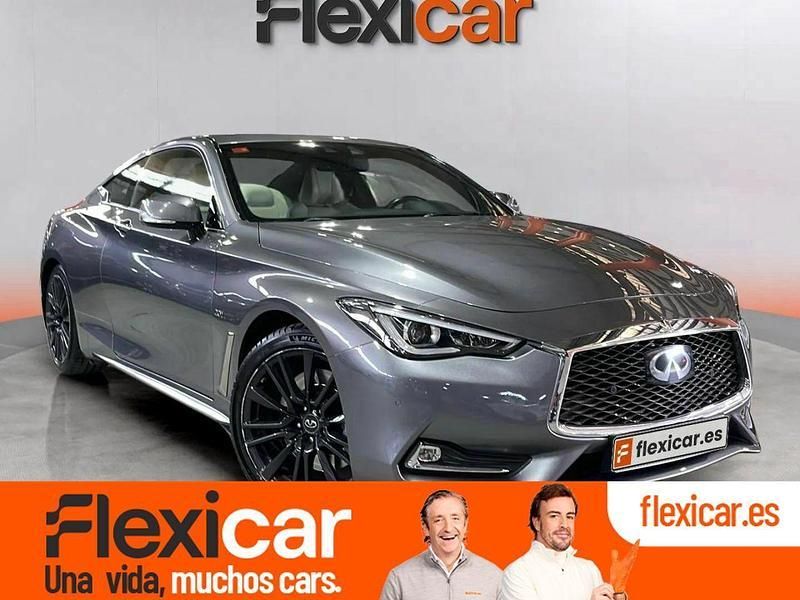 Gris Usado 2017 Infiniti Q60 Sport Tech Berlina | 24.990 € - Imagen 1/4