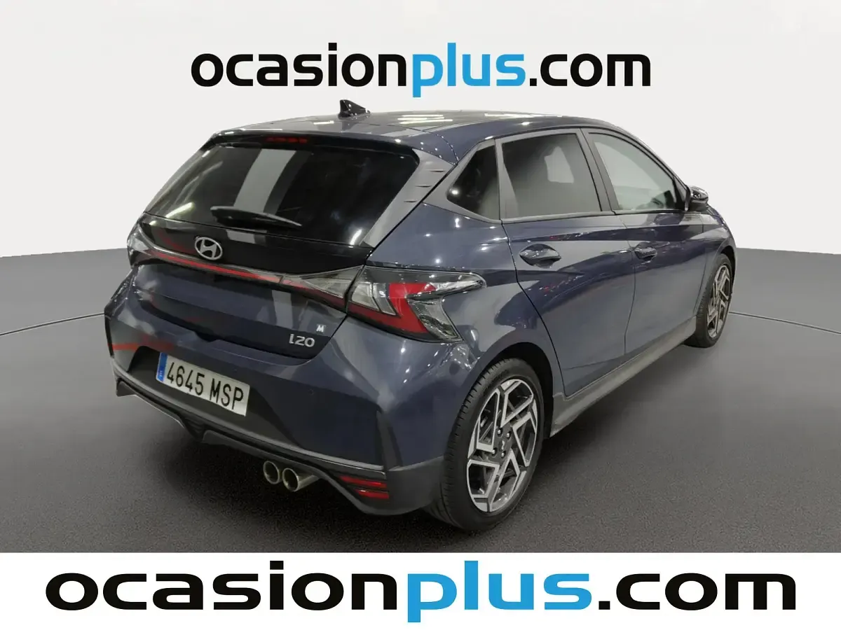 Usado Hyundai i20 N Line 80 CV (58 kW) 2024 Gris Utilitario