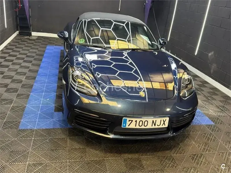 Usado Porsche 718 Boxster 300 CV (220 kW) 2021 Azul Descapotable