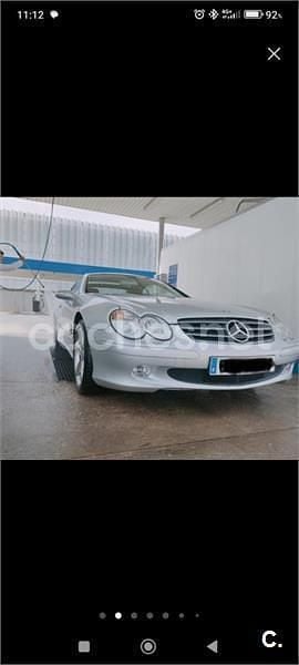 Gris / plata Usado 2004 Mercedes SL500 Descapotable | 20.000 € (Precio justo) - Imagen 1/4