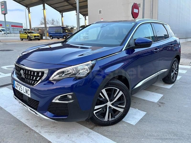 Usado Peugeot 3008 Allure 130 CV (95 kW) 2021 Azul SUV