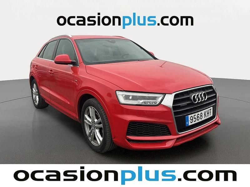 Usado Audi Q3 S-Line 220 CV (161 kW) 2018 Rojo SUV