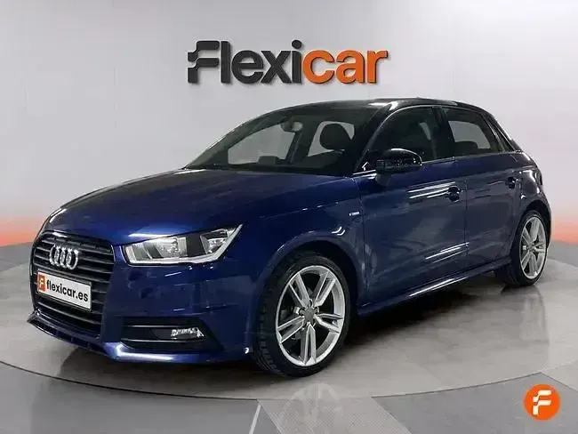 Usado Audi A1 Sportback 90 CV (66 kW) 2017 Azul Utilitario