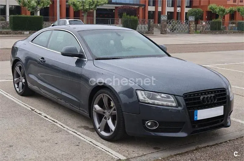 Usado Audi A5 190 CV (139 kW) 2008 Gris / plata Coupe