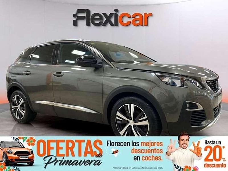 Usado Peugeot 3008 GT-line 131 CV (96 kW) 2018 Gris SUV
