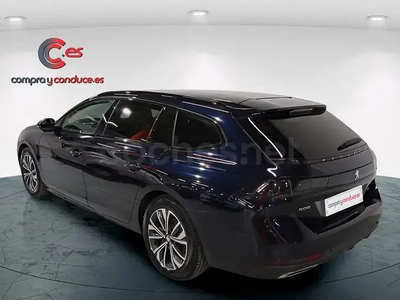 Usado Peugeot 508 Allure 130 CV (95 kW) 2022 Azul Berlina