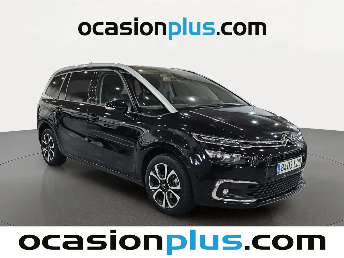 Usado Citroën C4 SpaceTourer PureTech 131 CV (96 kW) 2019 Negro Monovolumen