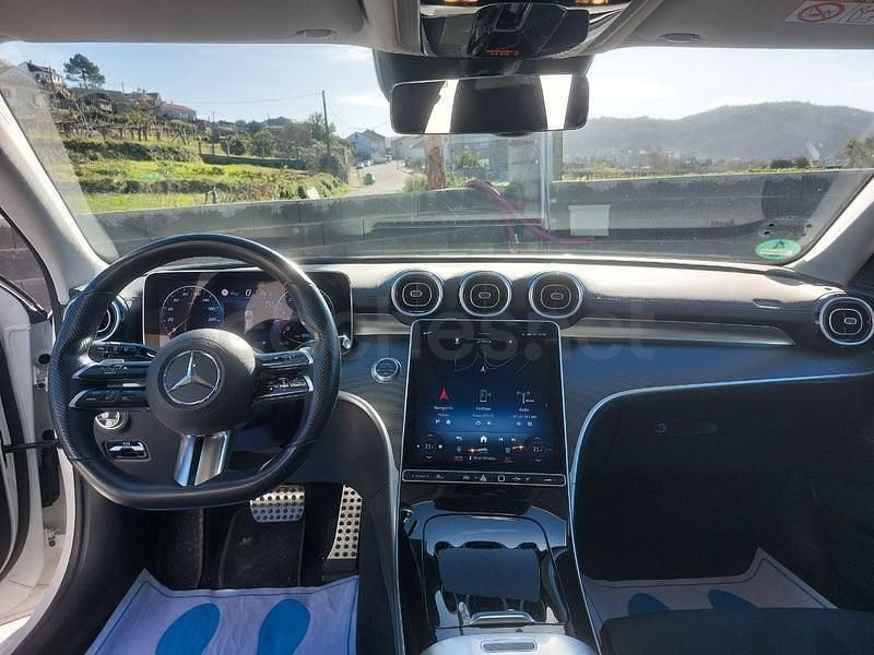 Usado Mercedes C220 200 CV (147 kW) 2022 Blanco Familiar