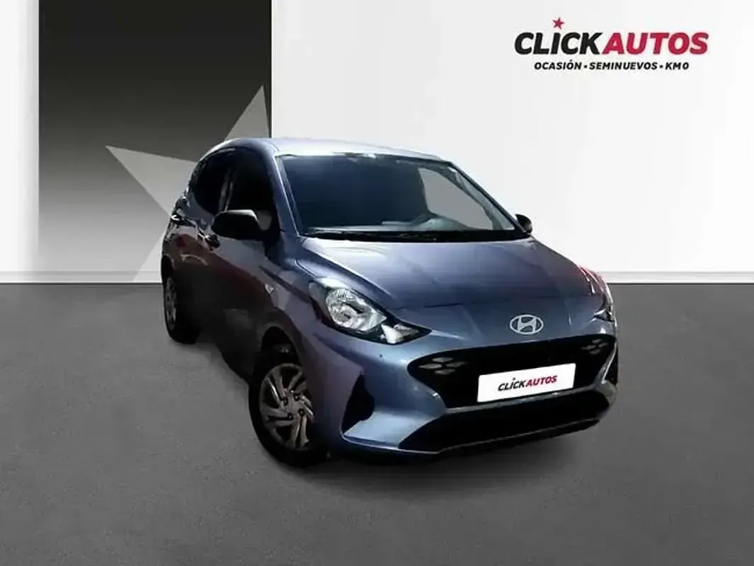 Usado Hyundai i10 63 CV (46 kW) 2024 Azul Utilitario