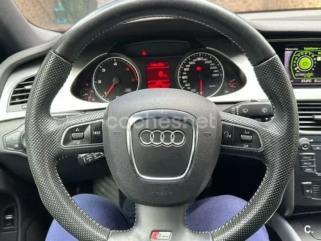 Usado Audi A4 S-Line 143 CV (105 kW) 2009 Azul Berlina