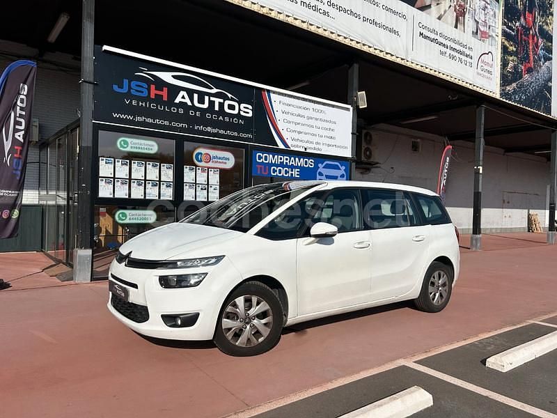 Blanco Usado 2014 Citroën Grand C4 Picasso Seduction Monovolumen | 9900 € (Precio justo) - Imagen 1/4