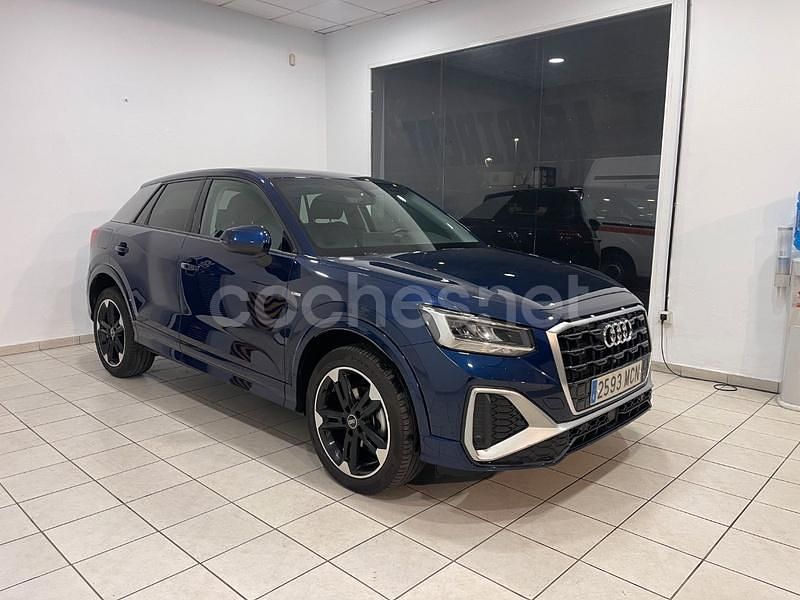 Usado Audi Q2 S-Line 116 CV (85 kW) 2023 Azul SUV