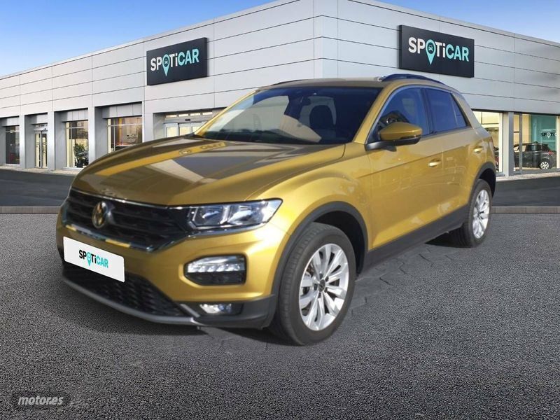 Amarillo Usado 2021 VW T-Roc Advance SUV | 24.500 € (Precio justo) - Imagen 1/4