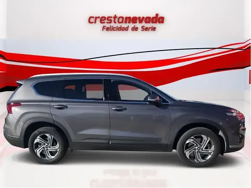Usado Hyundai Santa Fe 201 CV (147 kW) 2021 Gris / plata SUV