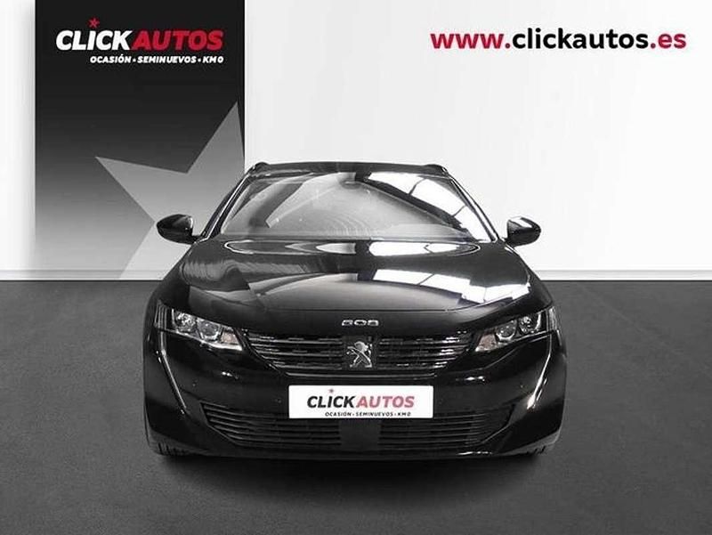 Usado Peugeot 508 Active 131 CV (96 kW) 2022 Negro Familiar