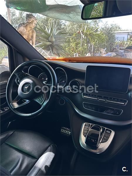 Negro Usado 2019 Mercedes V300 Exclusive Monovolumen | 48.500 € (Precio justo) - Imagen 1/4