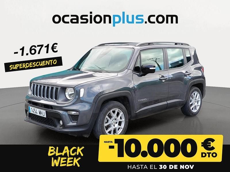 Gris Usado 2023 Jeep Renegade Limited SUV | 18.390 € (Precio justo) - Imagen 1/4
