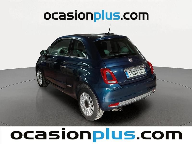 Usado Fiat 500 Lounge 69 CV (50 kW) 2019 Azul Utilitario