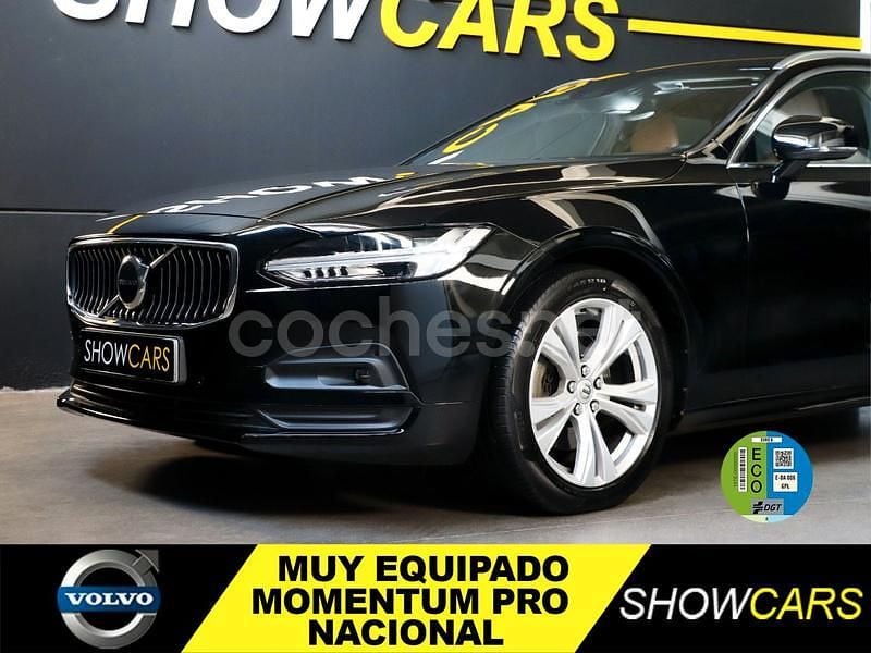 Negro Usado 2021 Volvo V90 Momentum Familiar | 34.500 € (Precio justo) - Imagen 1/4