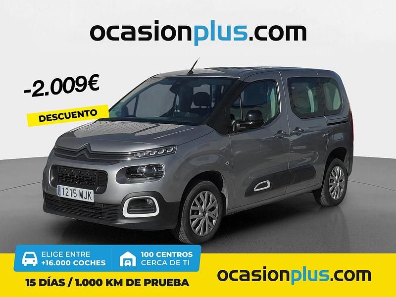 Gris Usado 2023 Citroën Berlingo Feel Monovolumen | 19.900 € (Caro) - Imagen 1/4