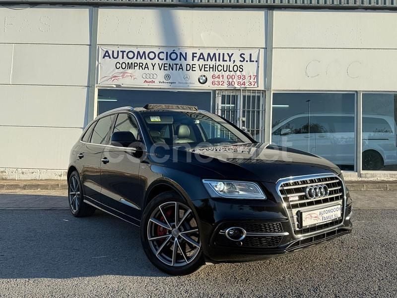 Usado Audi SQ5 S-Line 313 CV (230 kW) 2015 Negro SUV