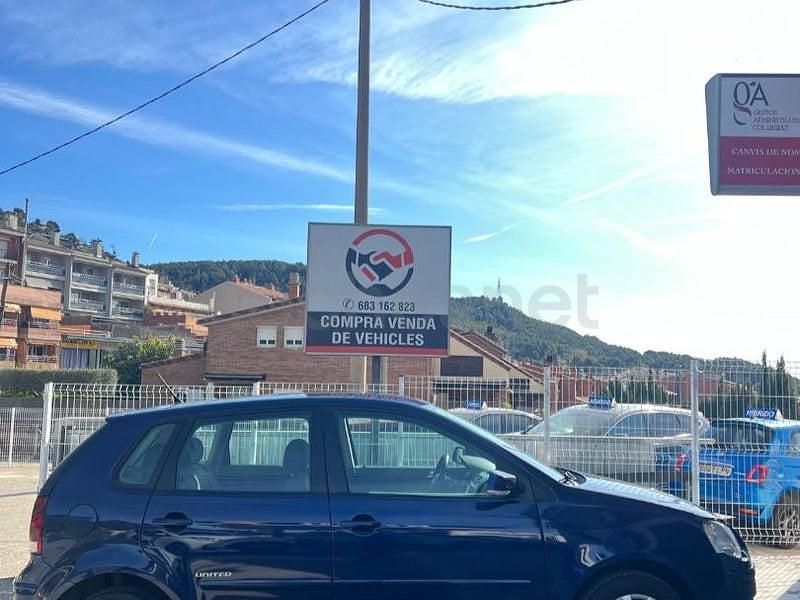 Usado VW Polo United 105 CV (77 kW) 2009 Azul Utilitario