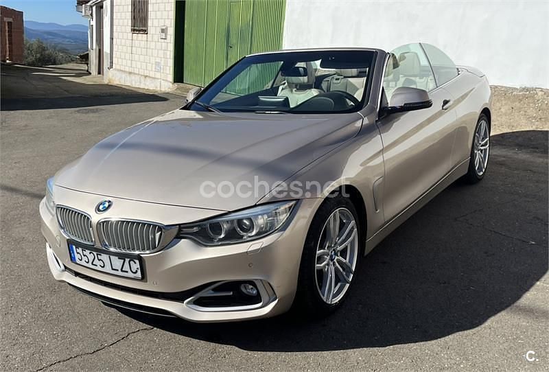Usado BMW 420 184 CV (135 kW) 2015 Beige Descapotable