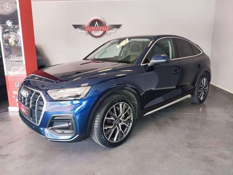 Azul Usado 2022 Audi Q5 Sportback Advanced SUV | 36.990 € (Buen precio) - Imagen 1/4