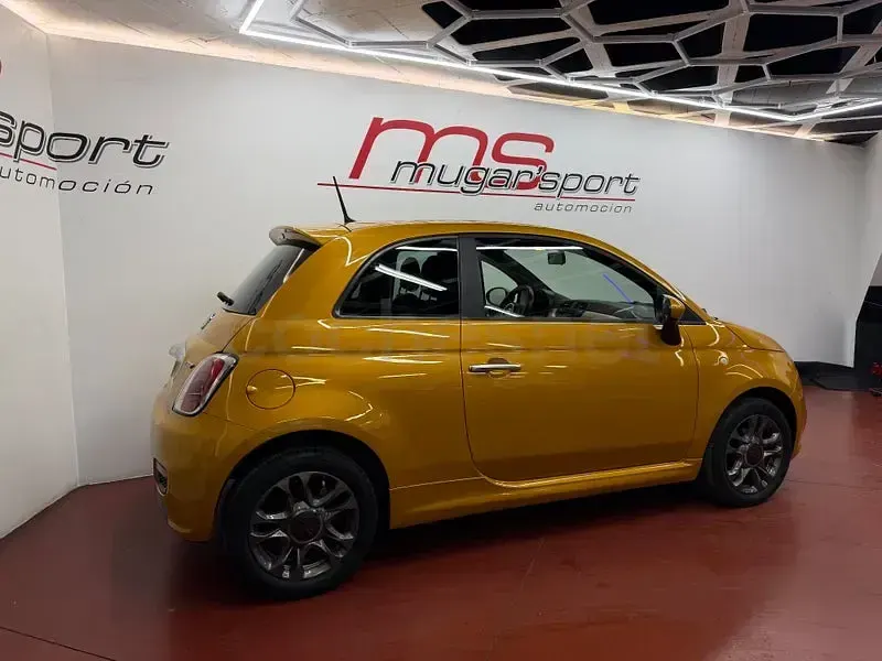 Usado Fiat 500S S 69 CV (50 kW) 2015 Amarillo Berlina
