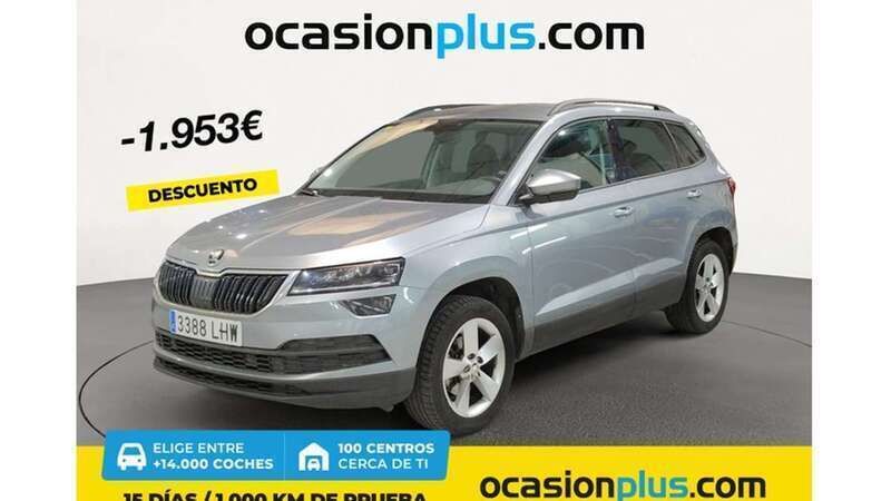 Gris Usado 2020 Skoda Karoq Ambition SUV | 19.537 € (Super precio) - Imagen 1/4