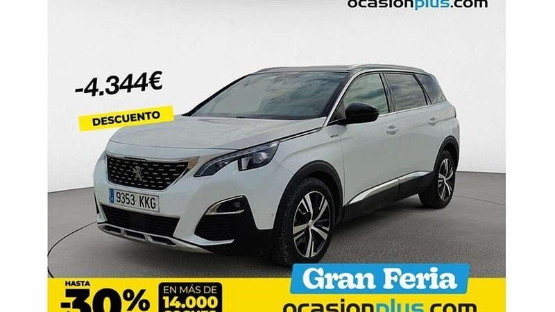 Blanco Usado 2018 Peugeot 5008 Business-Line Monovolumen | 17.446 € (Super precio) - Imagen 1/4