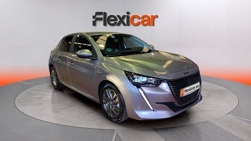 Usado Peugeot 208 Active 102 CV (75 kW) 2021 Gris Utilitario