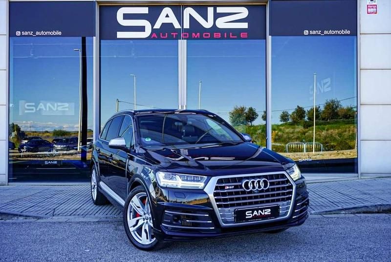 Negro Usado 2018 Audi SQ7 Ambiente SUV | 41.999 € (Precio justo) - Imagen 1/4