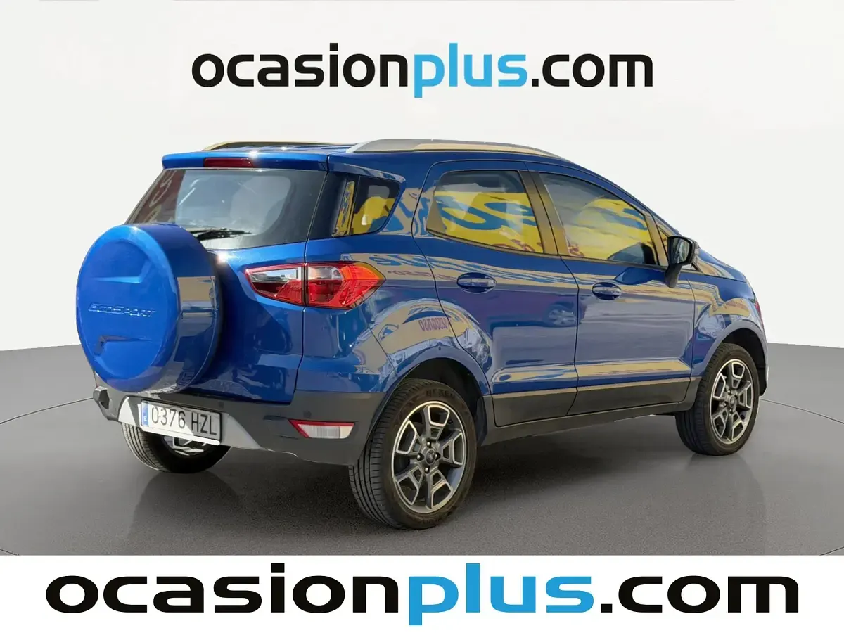 Usado Ford Ecosport Limited 91 CV (66 kW) 2014 Azul SUV
