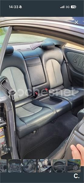 Usado Mercedes CLK500 Avantgarde 306 CV (225 kW) 2002 Negro Coupe