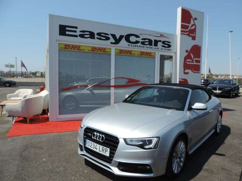 Plateado Usado 2014 Audi A5 Cabriolet S-Line Descapotable | 16.995 € (Buen precio) - Imagen 1/4