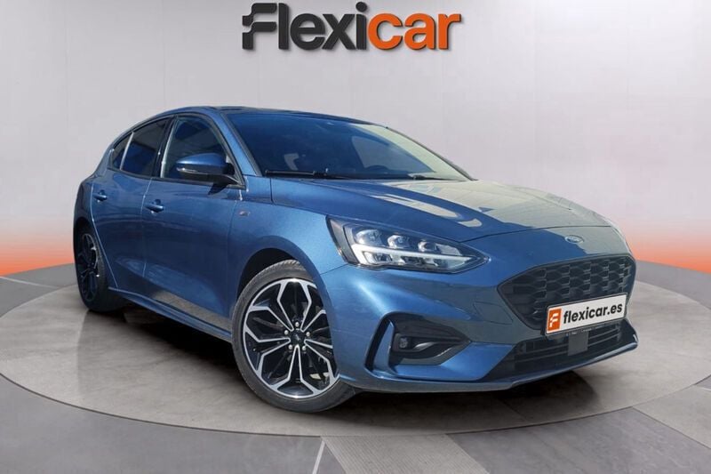 Azul Usado 2020 Ford Focus ST-Line Berlina | 14.690 € - Imagen 1/4