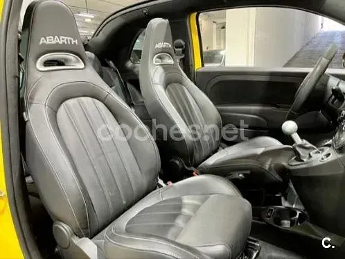 Usado Abarth 595C Competizione 180 CV (132 kW) 2019 Amarillo Descapotable