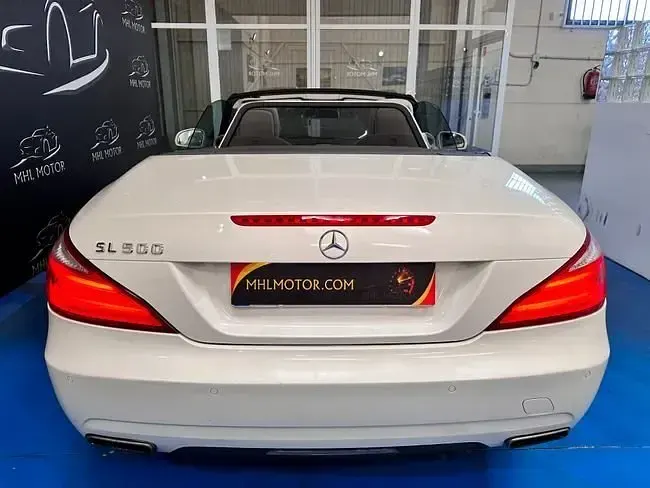 Usado Mercedes SL500 435 CV (319 kW) 2013 Blanco