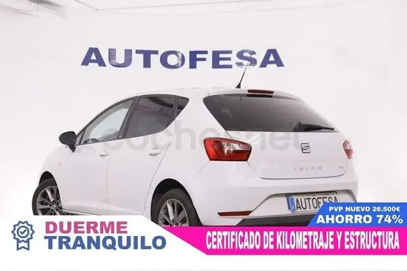 Usado Seat Ibiza I-Tech 105 CV (77 kW) 2015 Blanco Berlina